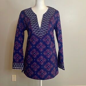 [Vineyard Vines] “Snapdragon Shell Print Tunic” - Size 2 NWT